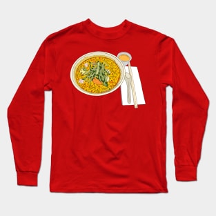 Singapore Laksa Noodle Long Sleeve T-Shirt